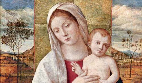 Maria &eacute; honrada na devo&ccedil;&atilde;o