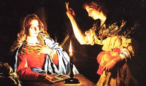 Maria se tornou a mãe do Filho de Deus
