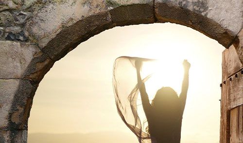 Atravessando a porta da f&eacute;