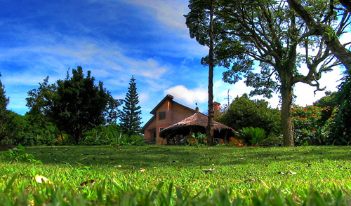 Casas ao sol