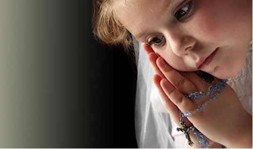 Prece de uma crian&ccedil;a pela paz